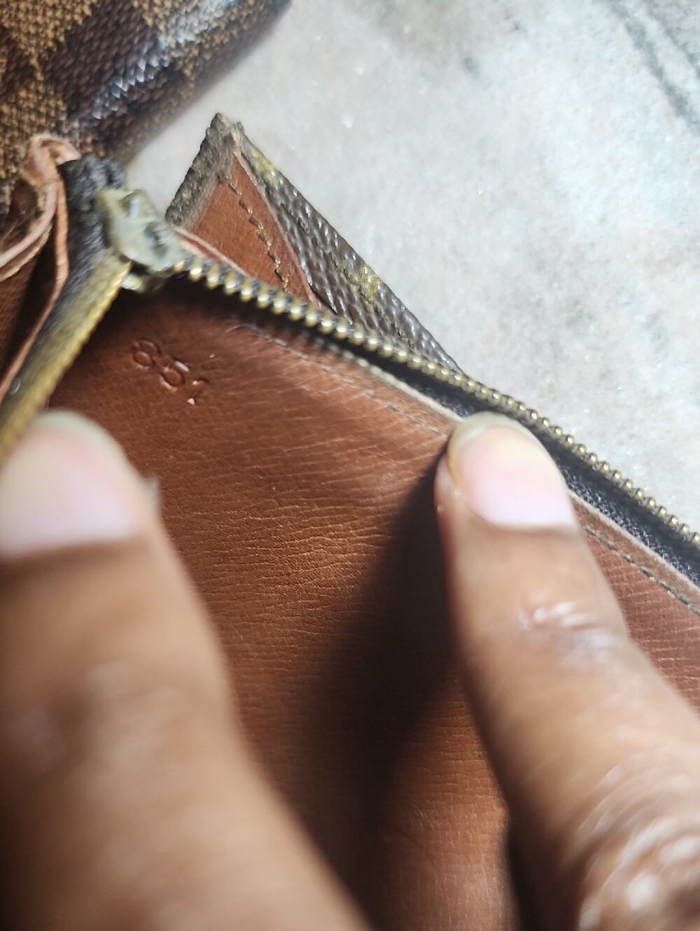 Louis Vuitton Brown Monogram & Damier Wallet Pair - Picture 15 of 15